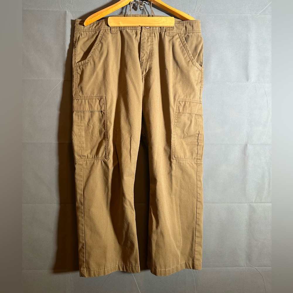 Magpul Industries Corp Mens Brown Tactical Cargo Pants Size 40x32 canvas